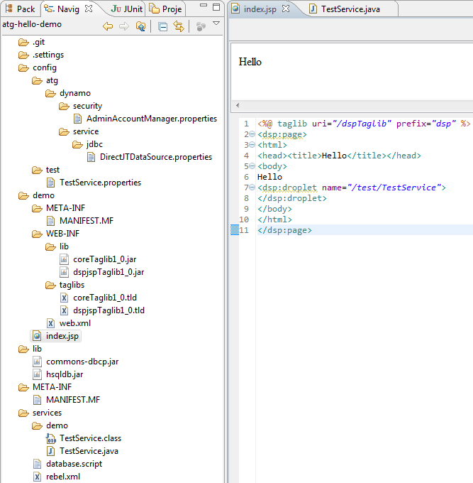 atg_workspace_jsp1 atg_workspace_jsp1
