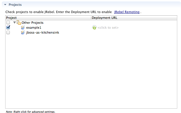 jrebel eclipse configuration jrebel eclipse configuration