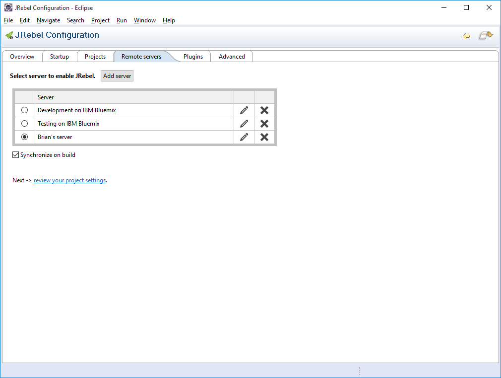 jrebel jsp remote server jrebel jsp remote server
