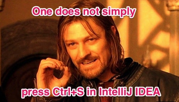 IntelliJ IDEA as eclipse user Boromir meme