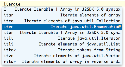 IntelliJ IDEA as eclipse user ctrl+j