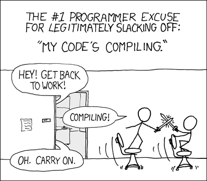 compiling xkcd comics 