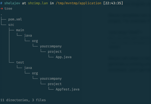 mvn command example